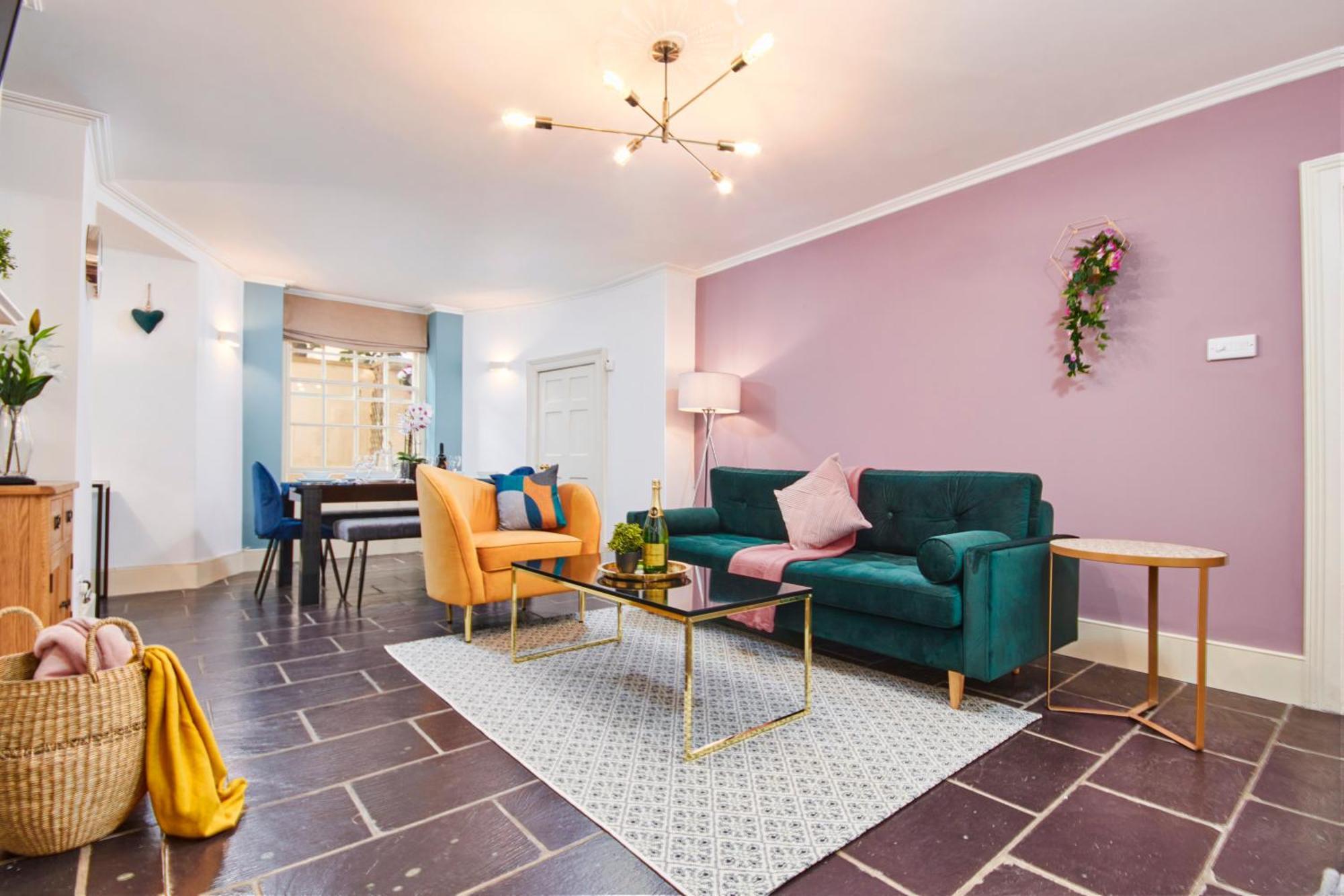 Beautiful 2Bedroom 4 Actual Beds House With Wifi By Purestay 巴斯 外观 照片